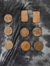 Assorted Copper Rounds & Bars Lot, 1 oz  picture