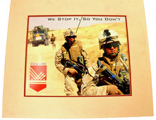CEQURE We stop it so you don't Military Photo Promotional Diabetes Insulin Patch picture