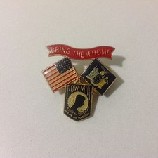  POW - MIA Bring Them Home / You Are Not Forgotten Pin picture