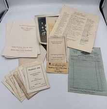 Ephemera Lot~ Milford, PA.~ Milford High School Items 1948- Class Of 1950 picture