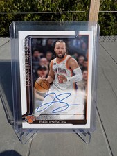2025-2026 Topps Flagship Real Ones Autographs Jalen Brunson Knicks #TFRA-JB Auto picture