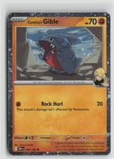 Cynthia's Gible (Cosmos Holo) Common Holo MCAP 102/182 NM picture