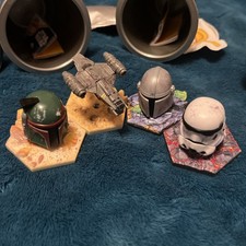 Star Wars Zuru. Mini Makes. Boba Fett, Mandalorian, Mando Ship,Stormtrooper. See picture