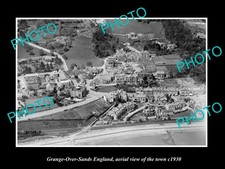 Grange Over Sands England Town Aerial View c1930 Old Large Historic Photo picture