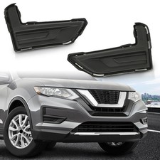 Pair Fog Light Bezel Compatible with 2019 2020 Nissan Rogue Special Edition 2017 picture