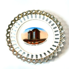 ANGEBUILT HOTEL Orlando FL FLORIDA Antique Souvenir China Dish Plate picture