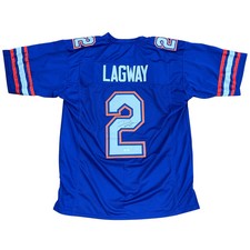 DJ Lagway Autographed Florida Gators (Blue #2) Custom Jersey - JSA picture
