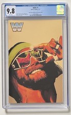 WWE #1 CGC 9.8 Macho Man Randy Savage Barrett 1:100 Variant 2017 picture