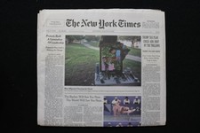 2024 AUGUST 10 NEW YORK TIMES - TRUMP TAX PLAN COULD ADD DEBT BY THE TRILLIONS picture