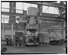 Bremerton Washington Puget Sound Naval Shipyard 1900s 1000-Ton Forging Press picture