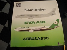 ULTRA RARE, Inflight AIRBUS A330 EVA AIR, Hard to Find, 1:200 Factory NEW picture