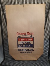 Vintage Cherokee Mills Tip-Top Pear Meal Bag Nashville, Tennessee Unused picture