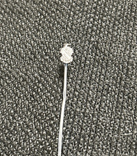 VINTAGE Phi Delta Theta fraternity silver crest lapel stick pin - VERY OLD picture