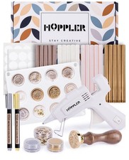 Hoppler Premium Wax Seal Kit with Sealing Wax Gun, Wax Seal Sticks, Wax Seal picture