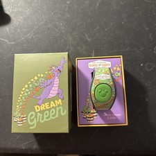 Disney Epcot Flower And Garden 2020 Figment Dream Green Magic Band LE 2000 New picture