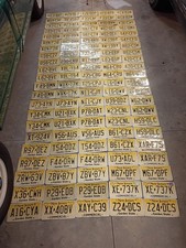 BULK LICENSE PLATE LOT OF 110 New Jersey PLATES  picture