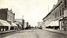 C.1910 PPC CORVALLIS, OR OREGON, BUSINESS STREET, BICYCLES PALACE Postcard P33D picture