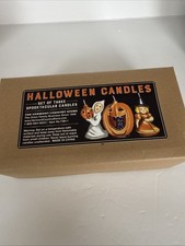 Halloween Candles The Vermont Country Store 3” Set Of 3 NIB picture