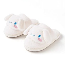 Sanrio Cinnamoroll Plush Home Winter Moving Ear Slipper US 6-7 picture