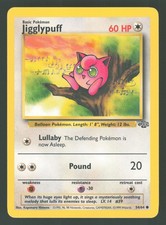 English LP Jigglypuff 54/64 JU Unlimited Pokemon Jungle picture