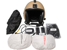 Gentex HGU-84/P Flight Helmet Large Tan Military Aviation Pilot Helmet picture