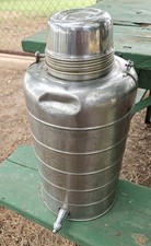 Vintage Carrollton Mfg Co. Model 442 2 Gallon Insulated Cooler Military 35? picture
