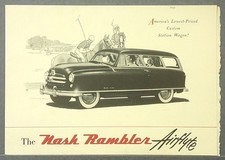 1950 Nash Rambler Airflyte Sales Folder picture