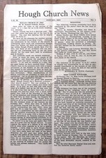 1924 CLEVELAND OHIO HOUGH CHURCH NEWS SAMUEL FRITSCH PASTOR Z5263 picture