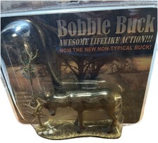 VTG Bobble Buck Deer Bobble Head Scratching Tree Lifelike Action BB-912 Sealed picture