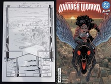 Hayden Sherman Original Art Absolute Wonder Woman #1 pg 1 FIRST PAGE 2024 DC picture