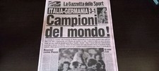 LA GAZZETTA DELLO SPORT ANASTATICA 