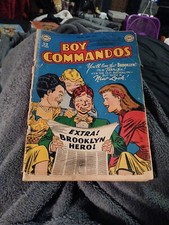 Boy Commandos #35 Dc Comics 1949 Golden Age Scarce 2nd To Last Issue Precode  picture