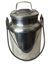 Vintage Leyse Aluminum Co. 1 Qt. Container W/Lid & Handle Made In USA * Free S/H picture