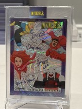 2025 Keepsake Invincible Omni-Man Battle BeastAtom Eve SignagraphPurple /250 picture