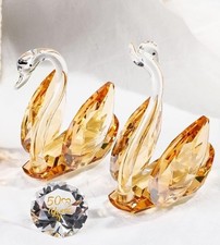 3pcs 50th Wedding Anniversary Swan Gifts for Parents, 50th Anniversary Gift picture