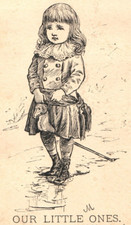 1870s-80s Our Little Ones Magazine Russell Publishing P184 picture