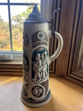 Antique German Beer Stein Dumler & Breiden 2.5 Liters picture