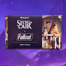 Fallout SECRET LAIR Greet The Dog NON-FOIL Regular MTG Rad Superdrop​ SLD UK Dog picture