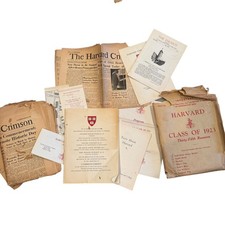 Harvard Class Reunion Class Of 1933 35  Reunion Registration Packet & Other VTG picture