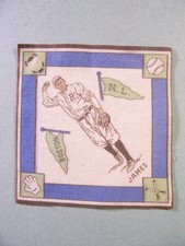 BASEBALL PLAYERS (B18) TOBACCO FELT-- JAMES BOSTON picture
