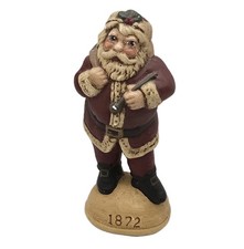 Vintage Walnut Ridge Primitives Santa 1872 Patriotic Collectors Signed 1991 picture