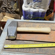 4 LBS Drilling Hammer WOODINGS VERONA U.S.93 MADE IN USA Octagonal Faces picture