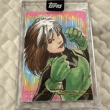 2026 Marvel Mint 1/1 Rogue Sketch Card Artist Jason Sobol  Auto picture