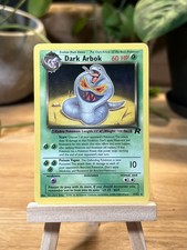 Dark Arbok 19/82 Non Holo Rare Team Rocket Set WOTC Vintage Pokemon Card picture