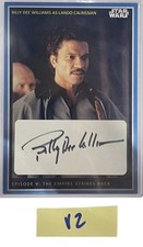 Star Wars ESB Empire Strikes Back Lando Signed 5x7 Plaque Cut - Pick 1 picture