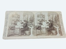 Antique 1901 Underwood Stereoview Declaration Two Hearts That Beat As One picture