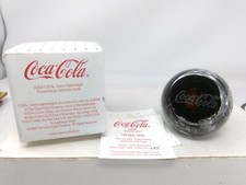 **RARE** Caithness Glass 1998 Coca Cola The Real Thing Paperweight #135 of 1000 picture