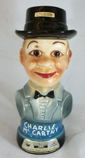 vintage Charley McCarthy whiskey decanter (Jim Bean, 1976) 12