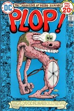 Plop #8 GD; DC | low grade - December 1974 Basil Wolverton - w/Bag+Board picture
