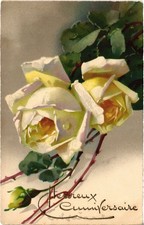 PC ARTIST SIGN CATHARINA KLEIN ROSES (a89950) picture
